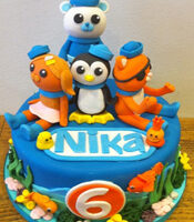 Octonauts birthday cake