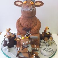 Gruffalo birthday cake