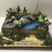 Army Birthday Cake