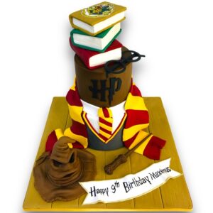 Harry Potter Themed Birthday Cake