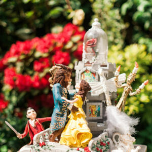 Beauty and the Beast Cake Top