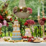 Opulent dessert table