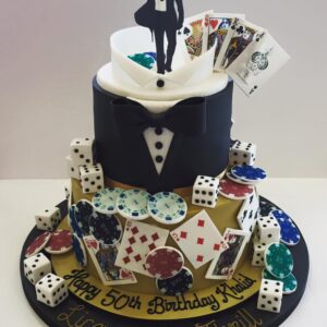 James Bond Birthday Cake