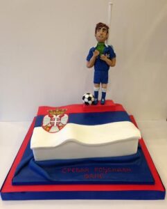 Branislav Ivanovic birthday cake Chelsea