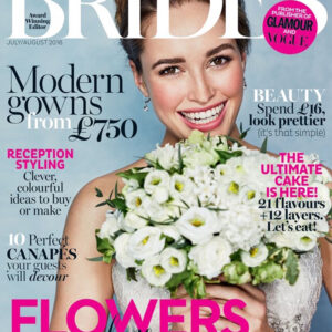 Cakes by Robin in Brides magazine July August 2016