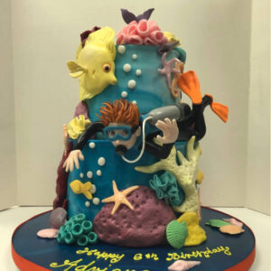 Childrens Birthday Cakes – Happy Birthday Adrien