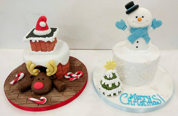 Christmas Cakes from Cakes by Robin