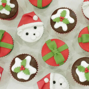 Christmas Cupcakes – Polar bear