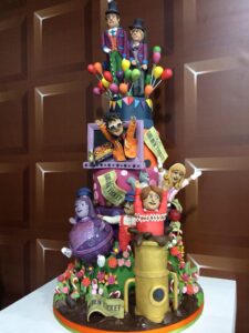 Willy wonka birthday cake