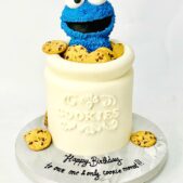 Cookie Monster Birthday Cake Image