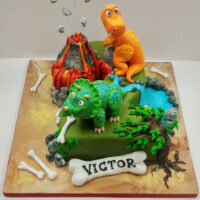 Dinosaur Cakes - Birthday Cake for Victor