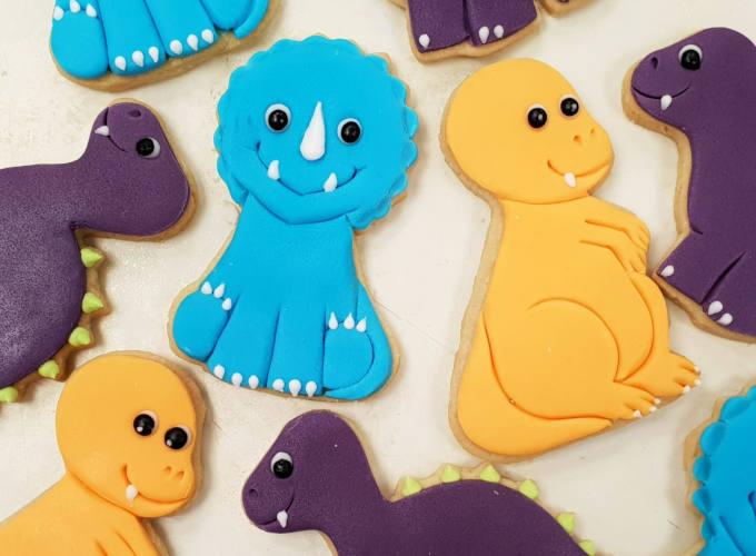 Dinosaur Cookies image