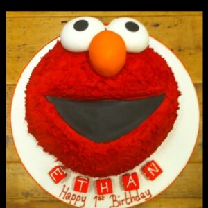 2D Elmo cake