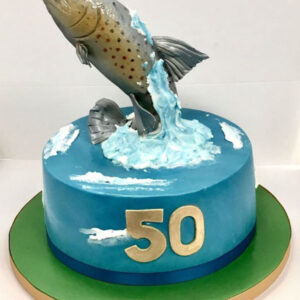 Fish Cake 50th Birthday