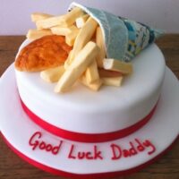 Fish & Chips cake