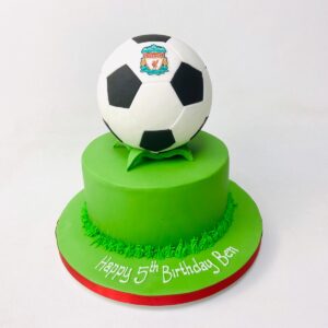 Football Birthday Cake