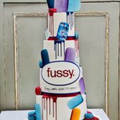Fussy & Tesco Corporate Cake