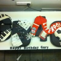 Gary Barlow's birthday cake
