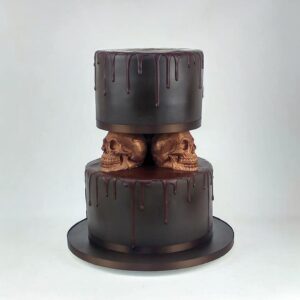 Gothic Skull cake