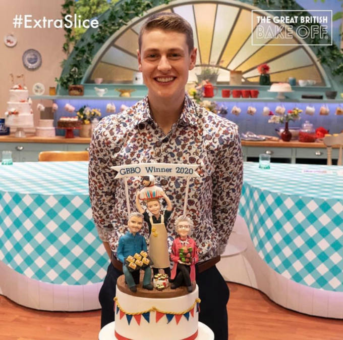 Great British Bake Off 2020 winners cake image