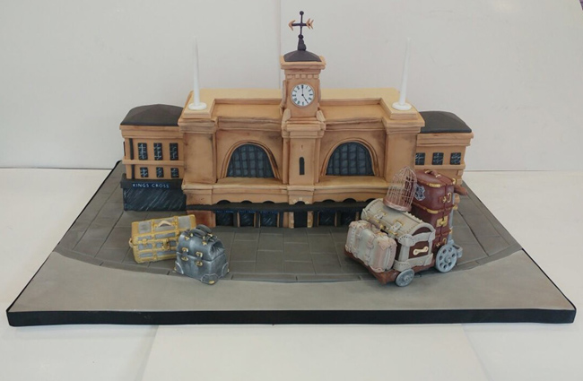 Harry Potter Kings Cross Celebratory Cake for JK Rowling