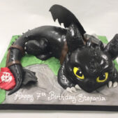 How to Train Your Dragon birthday cake