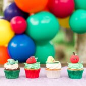 The Very Hungry Caterpillar Cupcakes