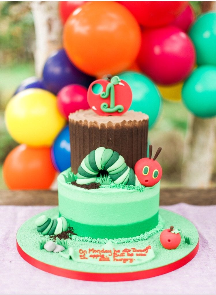 The Very Hungry Caterpillar Cake