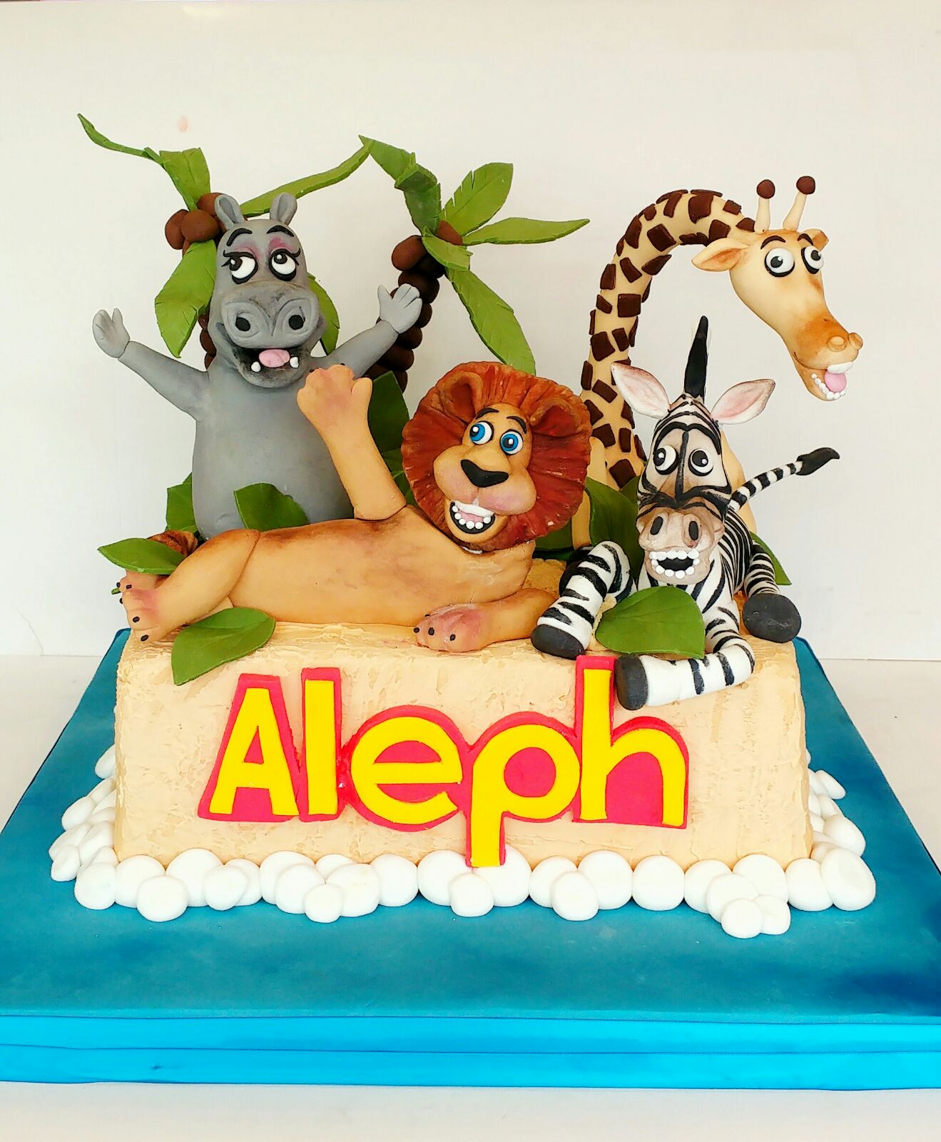 Animal Birthday Cake