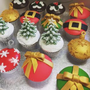 Christmas cupcakes