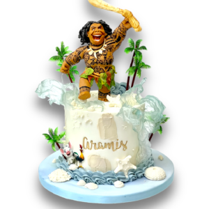 Maui birthday cake