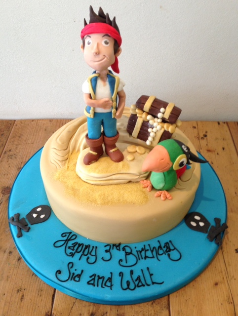 Latest Cakes Jake And The Neverland Pirates Cake Cakes By Robin