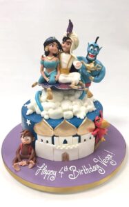 Jasmine and Aladdin cake