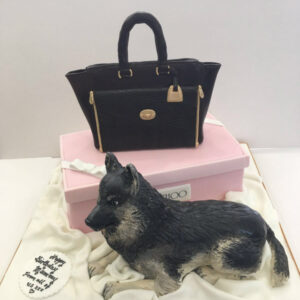 Jimmy Choo & Dog Cake