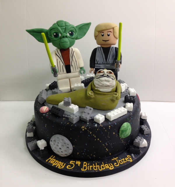 lego star wars cakes