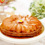 Pear tarte tatin