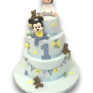 Mickey and baby cake