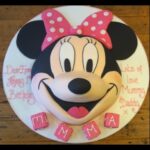 Minnie Mouse 2D birthday cake