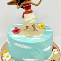 Moana Birthday Cake