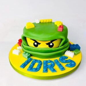 Ninjago themed birthday cake