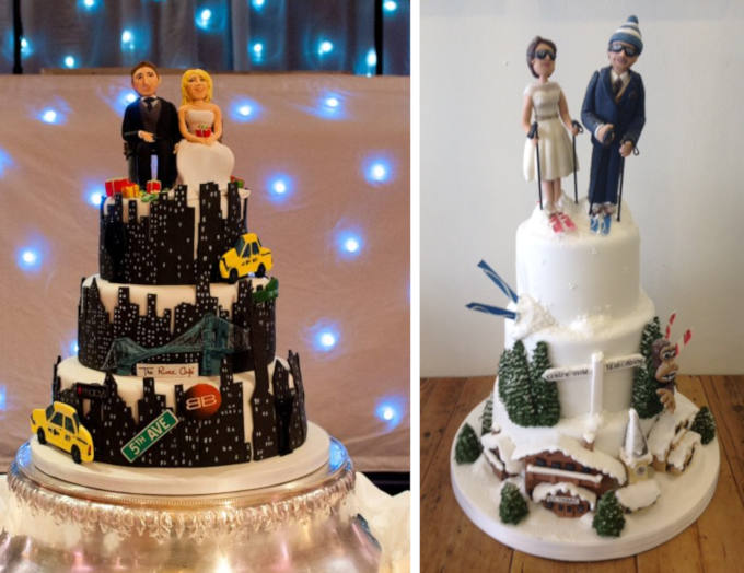 Novelty wedding cakes - blog image