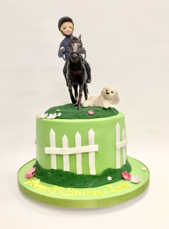 Pastime Cakes 4 - Horseriding Cake