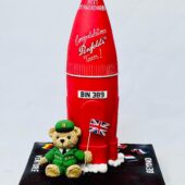 Penfolds corporate rocket cake