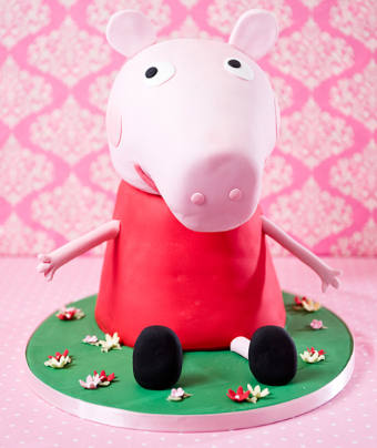 Peppa Pig Birthday Cake