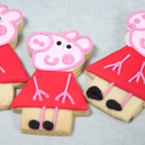Peppa pig cookies