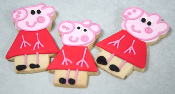 Pepper pig cookies