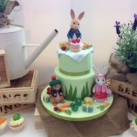 Peter Rabbit birthday cake