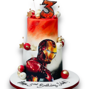 Iron Man cake