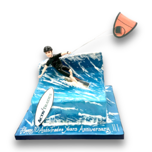 Kitesurfing cake