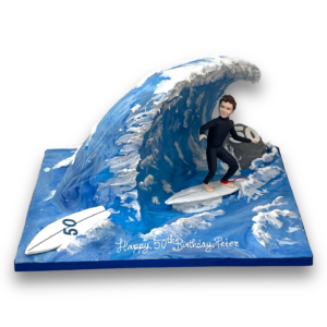 Surfing cake